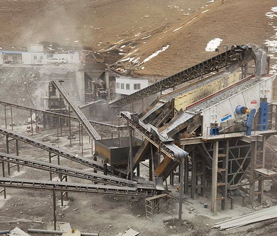 時產(chǎn)220噸石子生產(chǎn)線